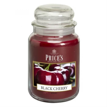 Price's Candles Price's Large Scented Candle - Black Cherry