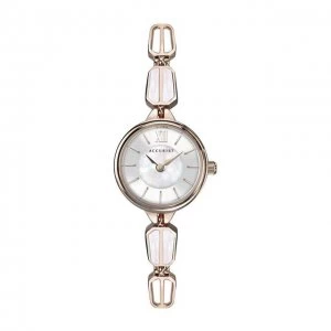 Accurist Mother Of Pearl Inlay Ladies Watch