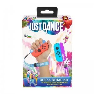 Subsonic Just Dance Grip and Strap Kit for Nintendo Switch