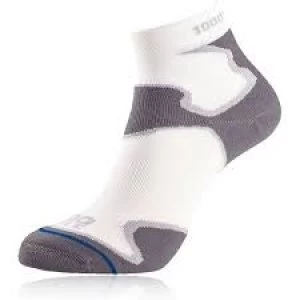 1000 Mile Fusion Sock Mens White/rey XLare