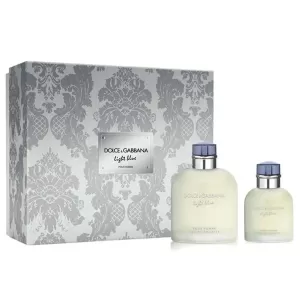 Dolce & Gabbana Light Blue Pour Homme Gift Set 125ml Eau de Toilette + 40ml Eau De Toilette