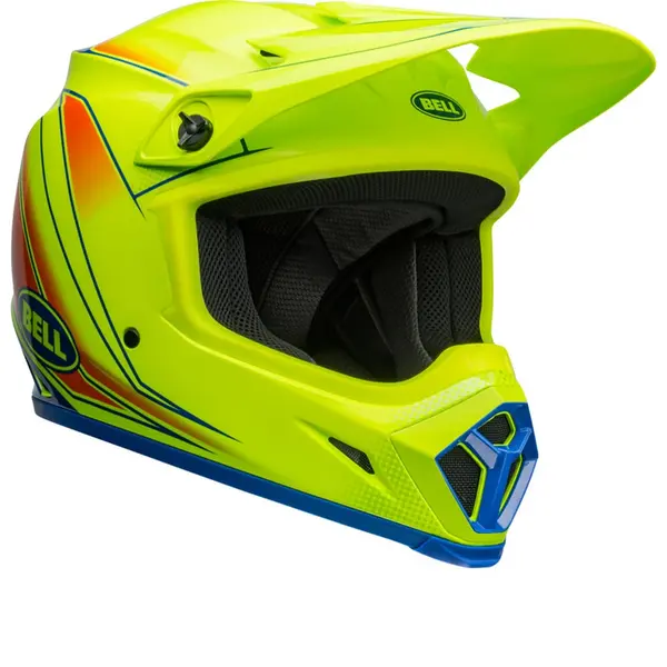 Bell MX-9 MIPS Zone Retina Sear Full Face Helmet Size L