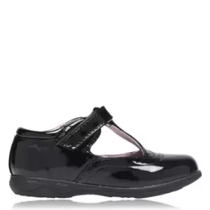 Miss Fiori Tara T Bar Girls Shoes - Black