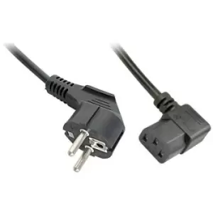 LINDY Current Cable [1x PG plug - 1x IEC C13 socket ] 5m Black
