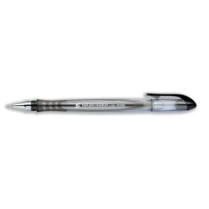5 Star Office Grip Ball Pen Medium 1.0mm Tip 0.4 Line Black Pack of 20