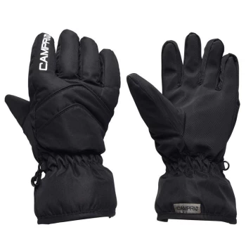 Campri Ski Gloves Mens - Black
