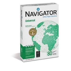 Navigator Universal Paper Multifunctional Ream-Wrapped 80gsm A3 White Ref NUN0800037 500 Sheets