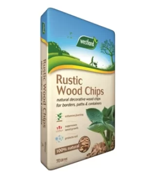 Westland Rustic Wood Chips-Natural 60L