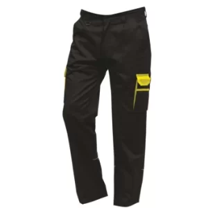 Silverswift Two-tone Combat Trousers Black/Yellow (R32")