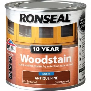 Ronseal 10 Year Wood Stain Antique Pine 250ml