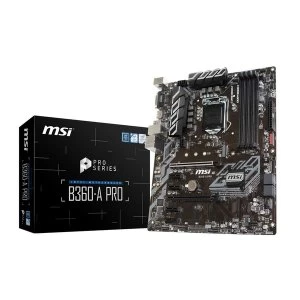 MSI B360-A PRO LGA 1151 (Socket H4) Intel B360 ATX