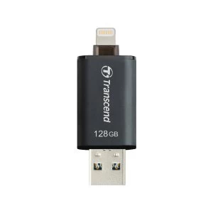 Transcend JetDrive Go 300 128GB USB 3.1 Black Flash Drive TS128GJDG300
