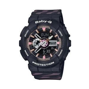 Casio BABY-G BA-110 Series Analog-Digital Watch BA-110CH-1A - Black