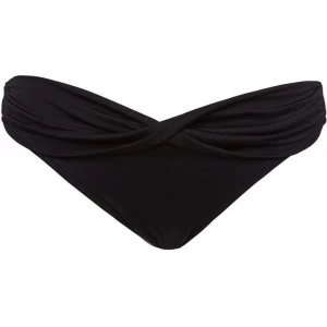 Seafolly Twist band hipster brief - Black