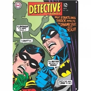 Batman - Batman Detective A3 Metal Wall Sign