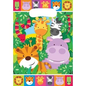 Amscan Jungle Animals Party Loot Bags