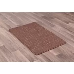 Lord Of Rugs - Multi Mat Washable Pindot Doormat Rug Non slip Mat Mink Hallway 57 x 230cm (2x8') Runner