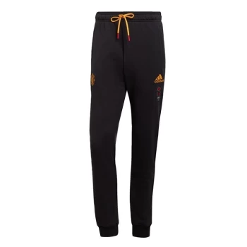 adidas Manchester United CNY Tracksuit Bottoms Mens - Black