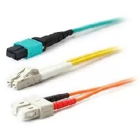 AddOn Networks ADD-LC-LC-1M9SMFLZ fibre optic cable 1m OS2 Yellow