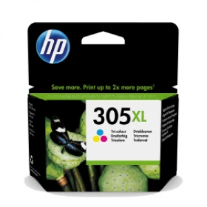 HP 305XL Tri Colour Ink Cartridge