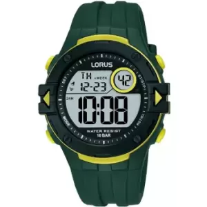 Lorus Childrens Lorus Digital Watch R2327PX9 - Green and LCD