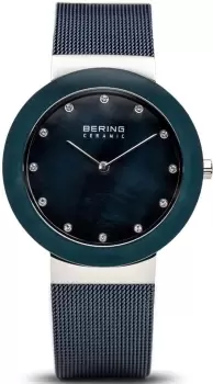 Bering Watch Ceramic Ladies - Blue