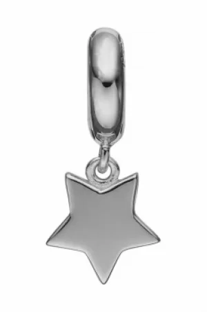 Ladies Christina Sterling Silver Moving Star Bead Charm 623-S90