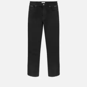 Wrangler Mens Texas Authentic Straight Fit Jeans - Black Overdye - W30/L30