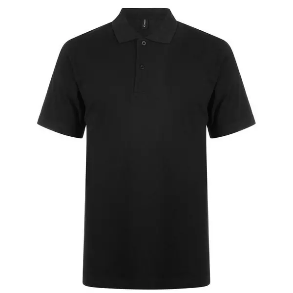 Donnay Two Pack Polo Shirts Mens - Black 4XL