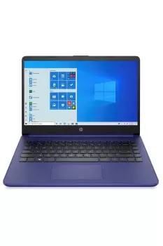 HP 14s-dq05 14" Intel Celeron 4GB RAM 64GB eMMC Laptop with 1... - Blue