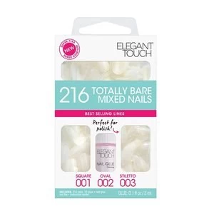 Elegant Touch Totally Bare Mixed Nails 216