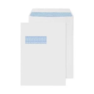 Q-Connect C4 Envelopes Window Self Seal 90gsm White Pack of 250 2907