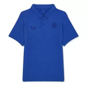 Castore Lifestyle Polo Shirt Juniors - Blue