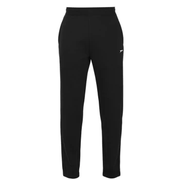 Slazenger Fleece Pants 2.0 Open Hem - Black