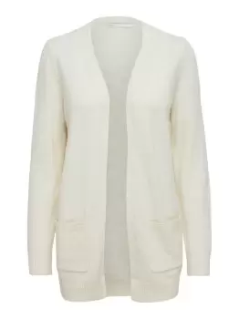 ONLY Open Knitted Cardigan Women White