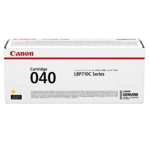 Canon 040 Yellow Laser Toner Ink Cartridge