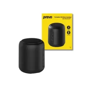 Prevo F9 Portable Wireless TWS Rechargeable Speaker with Bluetooth SD card compatibility up to 32GB Hands-Free Calling 5W Black
