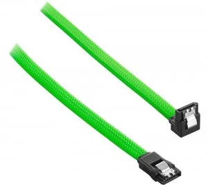 ModMesh 60cm Right Angle SATA 3 Cable - Light Green