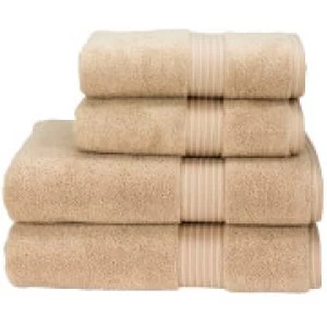 Christy Supreme Hygro Towel Range - Stone - Bath Towel (Set of 2) - Stone