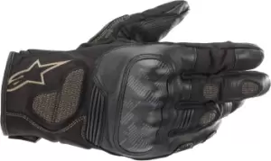 Alpinestars Corozal V2 Drystar Motorcycle Gloves, black-gold Size M black-gold, Size M
