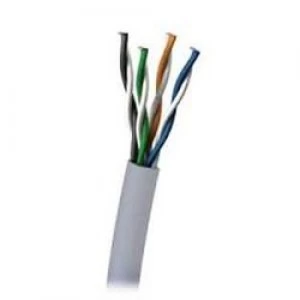 C2G 305m Cat5E UTP 350 MHz Solid PVC CMR-Rated Cable - White