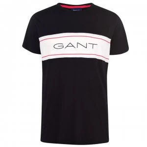 Gant Arch Tee - Black 005