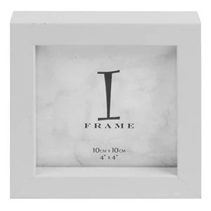 4" x 4" - iFrame Plastic White Instagram Photo Frame