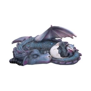 Blue Dream a Little Dream Dragon Figurine