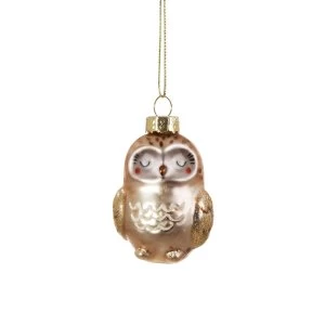 Sass & Belle Baby Owl Shaped Bauble