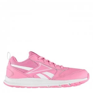 Reebok Almotio 5.0 Leather Girls Trainers - Pink/White