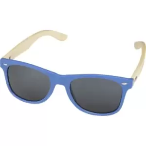 Avenue Sun Ray Bamboo Sunglasses (One Size) (Process Blue)