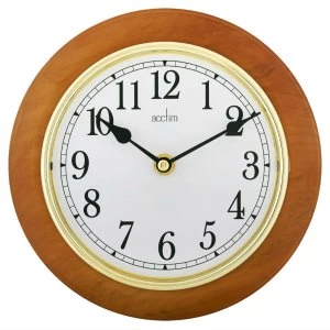 Acctim Maine 205mm Wooden Wall Clock