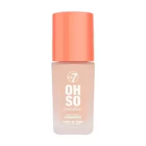 W7 Oh So Sensitive Foundation Natural Beige 30ml