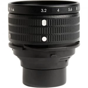 Lensbaby Edge 50mm f/3.2 Optic - Black
